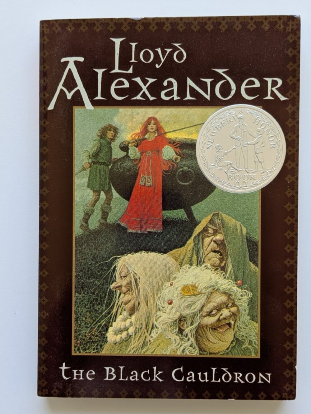 5/$15 Kids Book The Black Cauldron Lloyd Alexander Prydain Chronicles 2 Fantasy